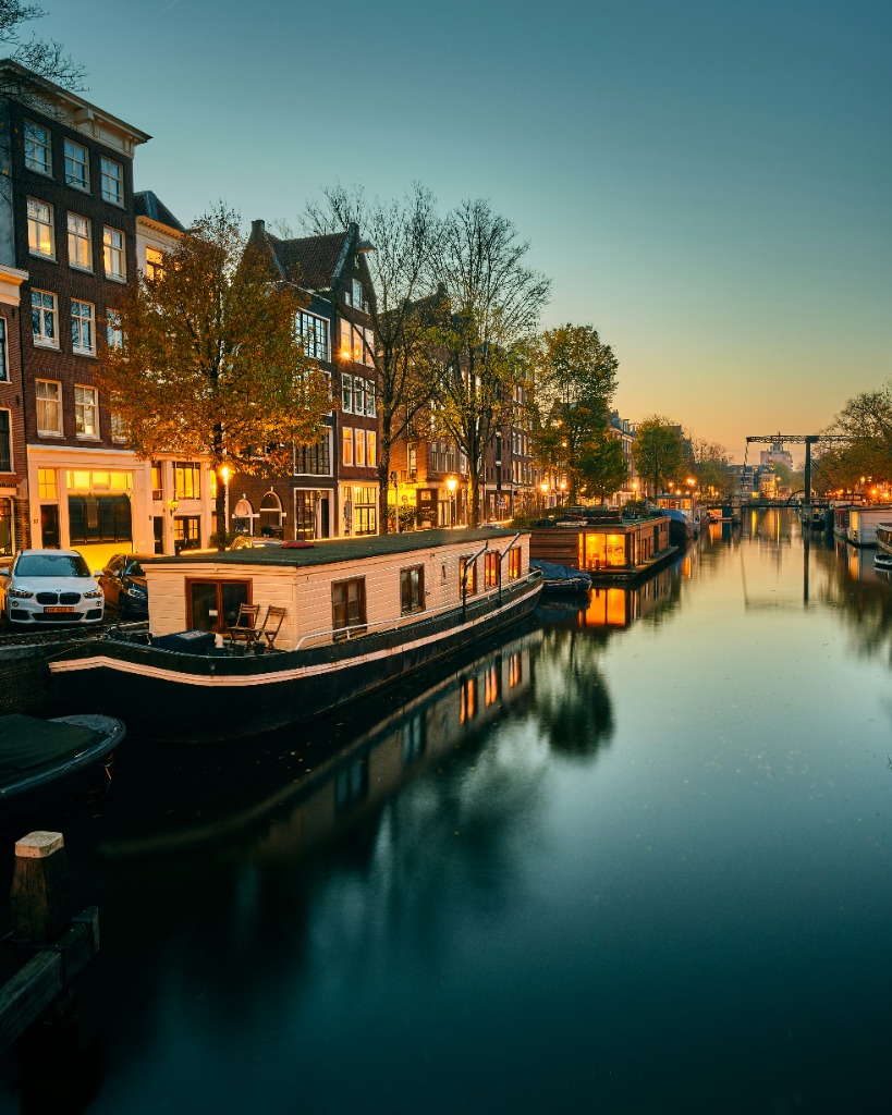 Sunset at Jordaan District